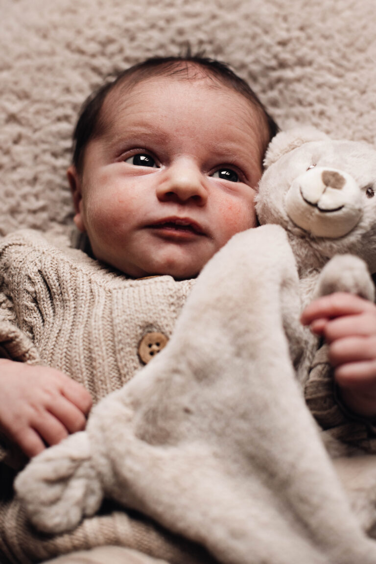 Newbornshoot bij Studio Marissa